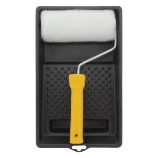 Muurverfset | 3-delig (Nylonroller, Verfbeugel, Verfbakje), Doe-het-zelf en Verbouw, Verf, Beits en Lak, Nieuw, Verzenden