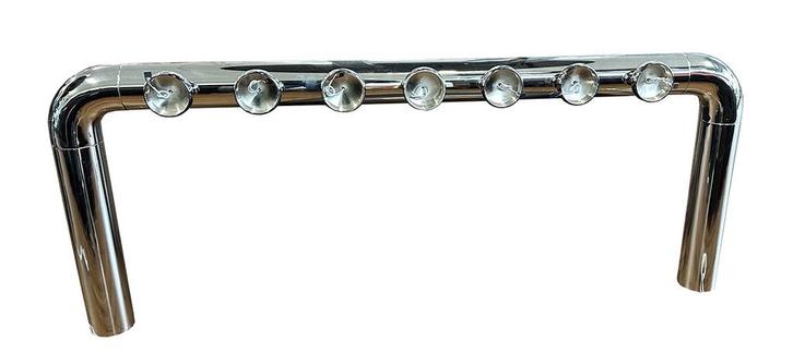 Showroommodel: Tapzuil Rainbow 7 kraans chrome met 69mm, Zakelijke goederen, Horeca | Overige, Ophalen of Verzenden