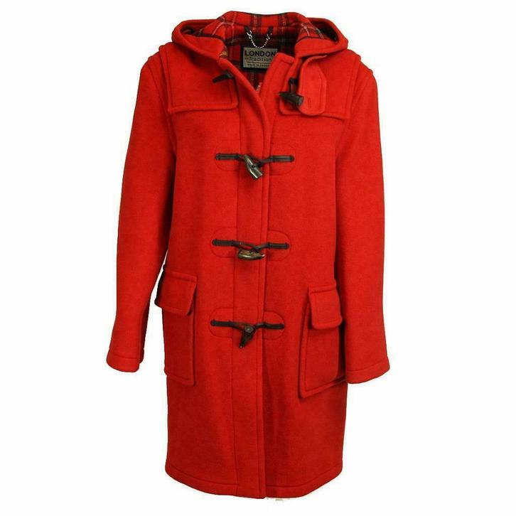 Houtje Touwtje Jas Dames Felrood London Tradition, Kleding | Dames, Jassen | Winter, Rood, Nieuw, Ophalen of Verzenden