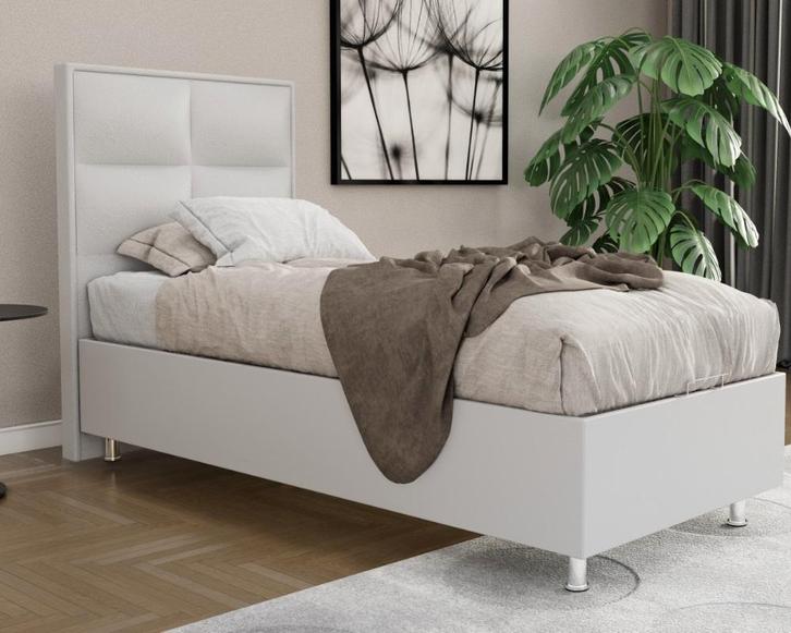 Compleet 1persoons Boxspring met Koudschuim HR45 matras -, Huis en Inrichting, Slaapkamer | Boxsprings, Nieuw, Eenpersoons, Verzenden
