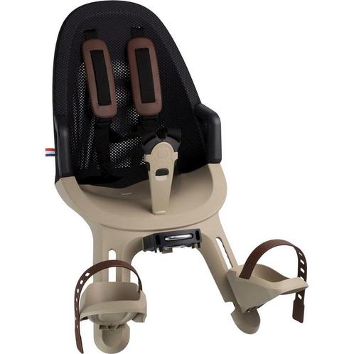 Qibbel Air  Mini voorstoeltje Cappuccino, Fietsen en Brommers, Fietsaccessoires | Fietsstoeltjes, Nieuw, Verzenden