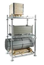 Stapelrek 1545x1180x310 mm, 1500kg, gebruikt, Zakelijke goederen, Kantoor en Winkelinrichting | Magazijn, Stelling en Opslag, Ophalen of Verzenden