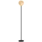TRUUSK Staande Lamp met Maanvormige Kap - Voetschakelaar - 3, Verzenden, Nieuw
