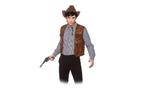 Cowboy gilet, Verzenden, Nieuw, Feestartikel