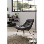 SalesFever Relaxfauteuil met xxl-stiksels, met zwarte, Huis en Inrichting, Fauteuils, Verzenden, Nieuw