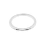 Witgouden aanschuifring (gouden ring, gouden aanschuif ring), Sieraden, Tassen en Uiterlijk, Ringen, Gebruikt, Overige kleuren