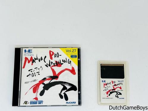 PC Engine - Maniac Pro Wrestling, Spelcomputers en Games, Games | Overige, Gebruikt, Verzenden