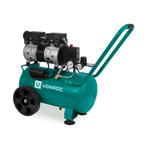 PRO Stille Compressor – 57,5dB | 24 L - Olievrij – 750W –, Doe-het-zelf en Verbouw, Compressors, Verzenden, Nieuw