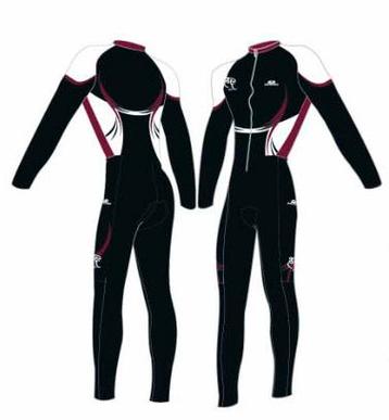 Stylist thermo schaatspak zwart rood MET CAP beschikbaar voor biedingen