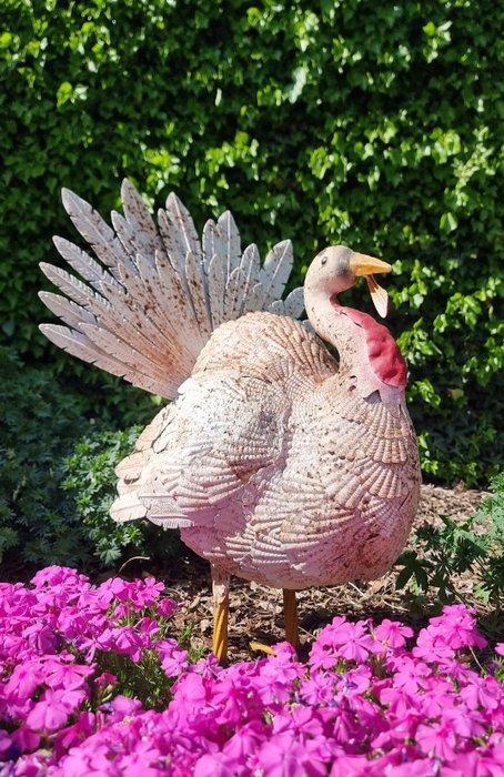Beeldje - Lifelike Turkey - IJzer, Metaal, Antiek en Kunst, Curiosa en Brocante