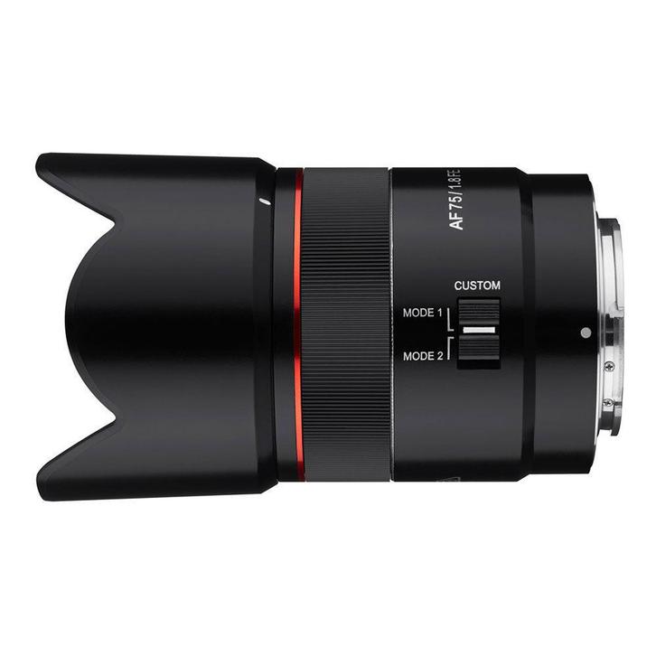 Samyang 75mm f/1.8 AF Sony E-mount objectief - Tweedehands, Audio, Tv en Foto, Fotografie | Lenzen en Objectieven, Telelens, Gebruikt