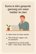 Te veel in je hoofd? Coaching die je terugbrengt naar rust., Persoonlijke ontwikkeling