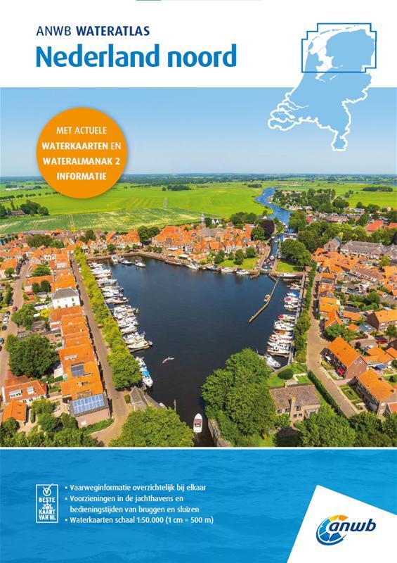ANWB Wateratlas Nederland Noord, Watersport en Boten, Bootonderdelen, Nieuw, Zeilboot of Motorboot, Ophalen of Verzenden