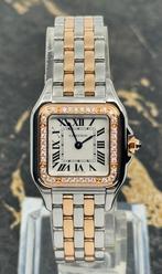 Cartier Panthère Small - Rose/steel - Diamonds - W3PN0014, Sieraden, Tassen en Uiterlijk, Horloges | Dames, Nieuw, Polshorloge