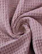 Wafel Katoen Dusty Roze, Nieuw, Roze