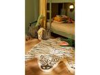 Vloerkleed Kinderkamer - Vloerkleed Jungle - Zebra - 180 x, Verzenden, Nieuw