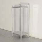 Officenow Vitrinekast, plexiglas / aluminium, 128 x 50 cm, Ophalen of Verzenden, Nieuw in verpakking