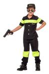 Politie kostuum look (Feestkleding Jongens, Verkleedkleding)