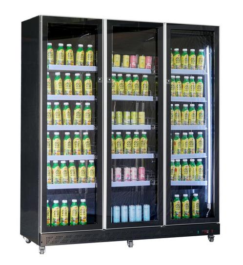 Combisteel Horeca Koelkast | 1173L | Zwart | 0°c/+10°c | Gef, Witgoed en Apparatuur, Koelkasten en IJskasten, Ophalen of Verzenden