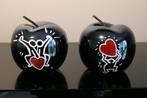 RichART - Lot de 2 pommes en hommage à Keith Haring - L