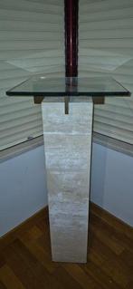 Bijzettafel - Travertino, Huis en Inrichting, Nieuw