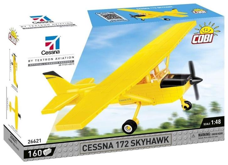 COBI 26621 CESSNA 172 SKYHAWK (Voertuigen, Modelbouwsets), Kinderen en Baby's, Speelgoed | Bouwstenen, Nieuw, Verzenden