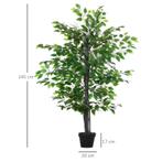 Kunstmatige Banyanboom Decoratie Massief Hout Kunstboom Indo