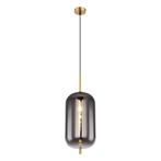 Hanglamp BLACKY I 22.0 cm 1-lichts Messing, Huis en Inrichting, Lampen | Hanglampen, Ophalen of Verzenden, Nieuw, Metaal, Minder dan 50 cm