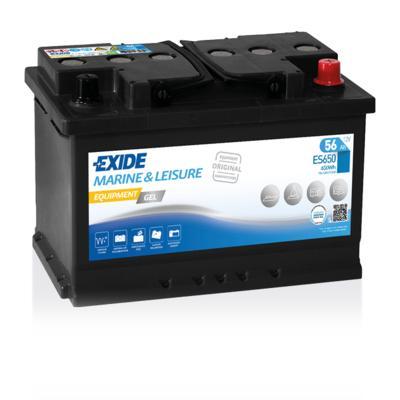 Exide Equipment GEL accu | ES650 | 12V 56Ah, Auto-onderdelen, Accu's en Toebehoren, Ophalen of Verzenden