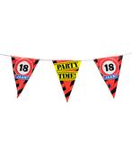 Slingers 18 jaar Verkeersbord 10m, Hobby en Vrije tijd, Feestartikelen, Verzenden, Nieuw