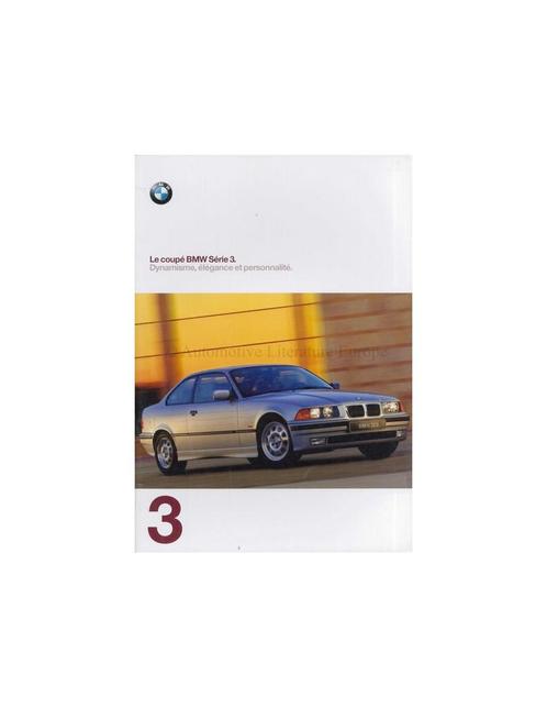 1997 BMW 3 SERIE COUPE BROCHURE FRANS, Boeken, Auto's | Folders en Tijdschriften, BMW