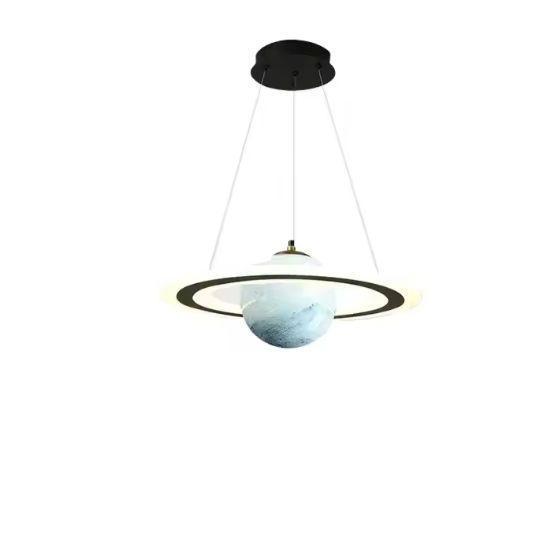 Acryl Planeet Hanglamp – Moderne Plafondlamp met E27 Fitting, Huis en Inrichting, Lampen | Hanglampen, Nieuw, Verzenden