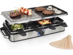 Princess Gourmetstel 162635 - Raclette 8 Personen - Steen en, Verzenden, Zo goed als nieuw