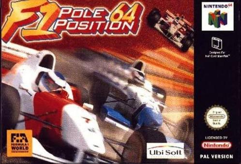 F1 Pole Position 64 (Nintendo 64), Spelcomputers en Games, Games | Nintendo 64, Gebruikt, Verzenden