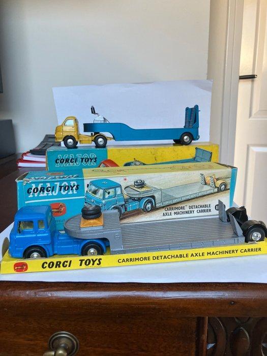 Corgi 1:43 - Model vrachtwagen (2) - Corgi Toys 1100 en 1131, Hobby en Vrije tijd, Modelauto's | 1:5 tot 1:12