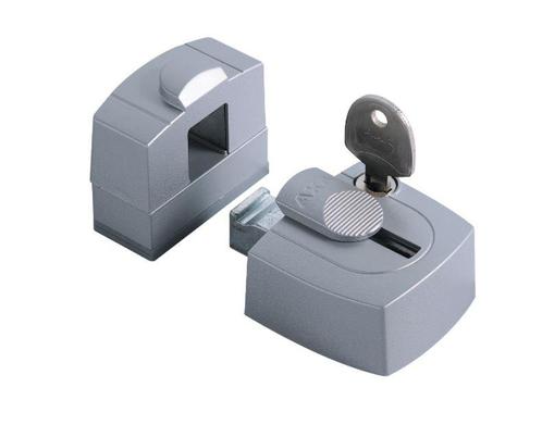 Oplegslot AXA SKG1 3015 zilver, Doe-het-zelf en Verbouw, Hang- en Sluitwerk, Verzenden