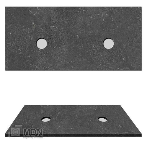 Hardsteen top paneel natuursteen wasblad voor waskom 120x47x, Huis en Inrichting, Badkamer | Badkamermeubels, Nieuw, Verzenden