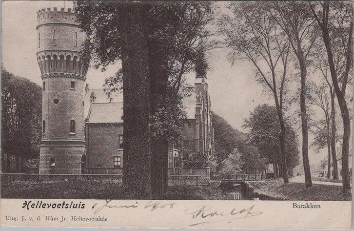 HELLEVOETSLUIS - Barakken, Verzamelen, Ansichtkaarten | Nederland, Verzenden