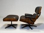 Vitra - Charles & Ray Eames - Loungestoel met voetenbank -