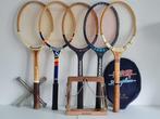 5 vintage tennisrackets - Slazenger - Donnay - Aeroplane -