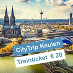 Treintickets naar Keulen voor € 20, Tickets en Kaartjes, Trein, Bus en Vliegtuig, Algemeen kaartje, Buitenland, Trein, Eén persoon