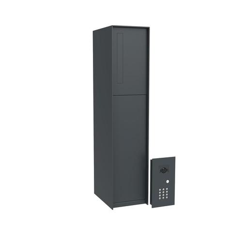 Pakketbrievenbus | eSafe | Fenix Connect, Tuin en Terras, Brievenbussen, Staande brievenbus, Nieuw, Aluminium, Verzenden