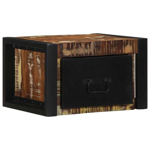 vidaXL Nachtkastje 40x35x25 cm massief gerecycled hout, Huis en Inrichting, Slaapkamer | Nachtkastjes, Nieuw, Hout, Verzenden