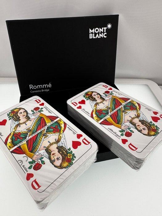 Montblanc - Speelkaarten - Altenburger 2x French-suited, Antiek en Kunst, Antiek | Overige Antiek