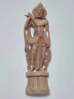 Beeldje, Krishna 70 cm - 70.5 cm - Hout