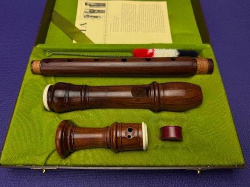 Moeck ALT blokfluit Rottenburg 439 Palissander, Muziek en Instrumenten, Blaasinstrumenten | Blokfluiten, Alt, Gebruikt, Met koffer, hoes of etui