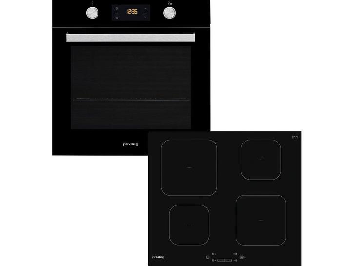 Privileg BAKO Turn&Cook 470 - Inbouwoven-set - 71 liter -, Huis en Inrichting, Woonaccessoires | Overige, Zo goed als nieuw, Verzenden