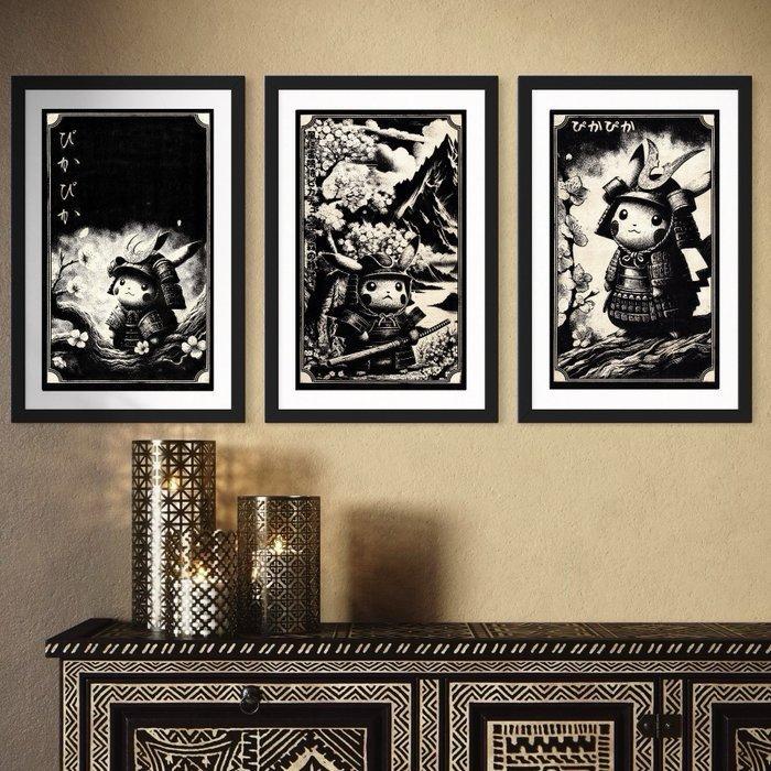 Æ (XX-XXI) - (Set of 3) - Pikachu Samurai Saga (2025) -, Spelcomputers en Games, Spelcomputers | Overige Accessoires