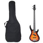 vidaXL Basgitaar voor beginners elektrisch met tas 4/4 46, Verzenden, Nieuw