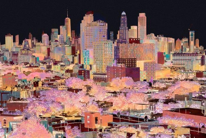 Carlos Arriaga - Transfiguered Brooklyn, Antiek en Kunst, Kunst | Designobjecten